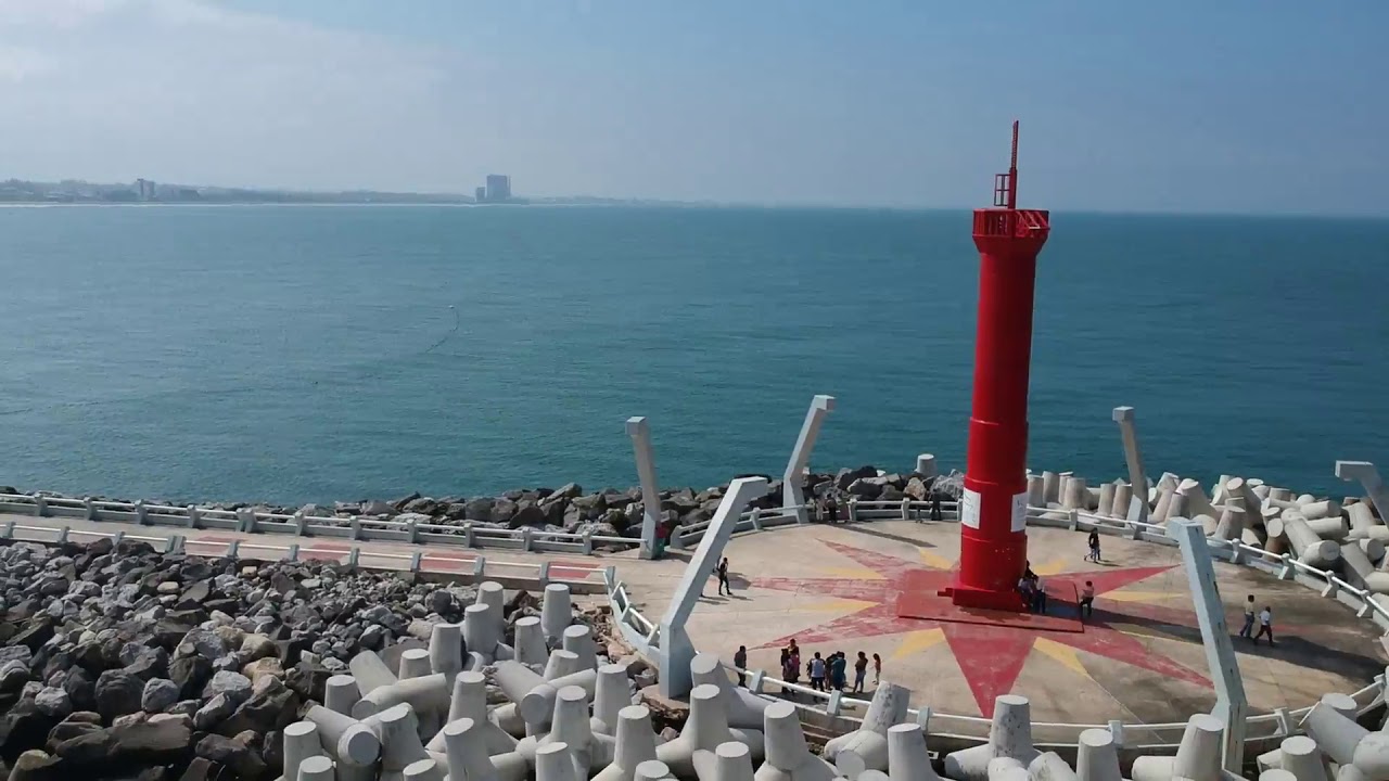 ESCOLLERAS COATZACOALCOS VERACRUZ. DJI SPARK DRONE