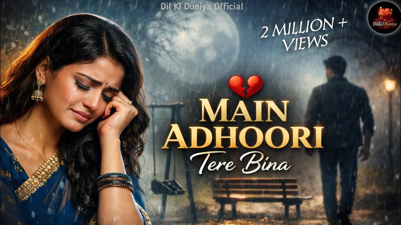 New Song Hindi Main Adhoori Tere Bina | Sad Love Story Dil Ki Duniya Official
