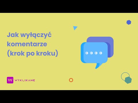 Wideo: Jak Wyłączyć Blogi