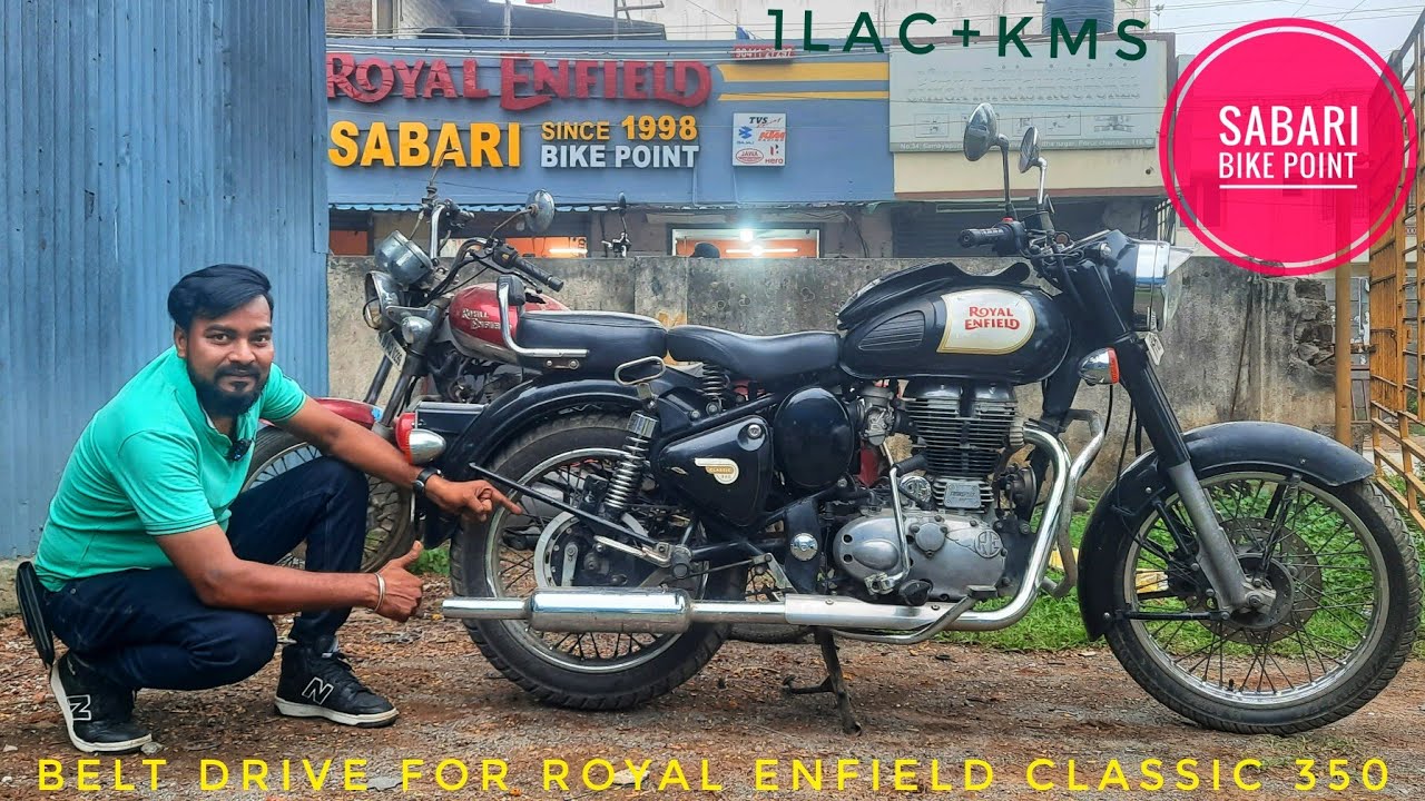 BELT DRIVE for Royal Enfield Classic 350 Hunter Meteor Interceptor GT Bullets 1Lac Kms Price