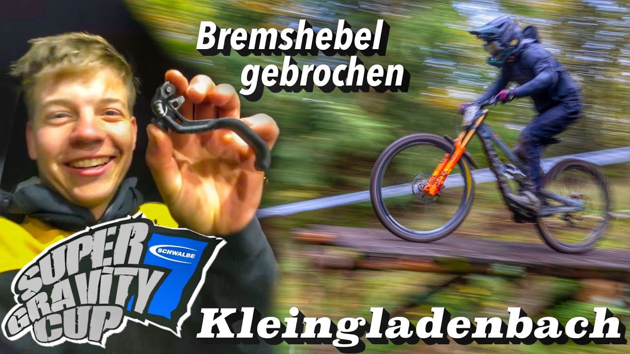 Bremshebel gebrochen🫢 Kleingladenbach VLOG Tag 1 | Super Gravity Cup ...