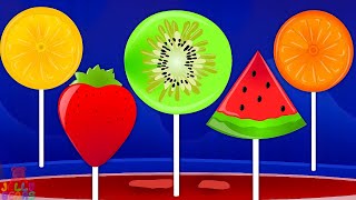 Five Little Lollipops Animated Nursery Rhyme For Kids