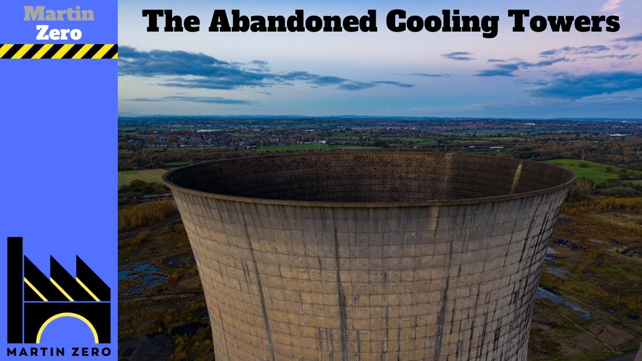 Cooling Tower Of An Abandoned Power Plant