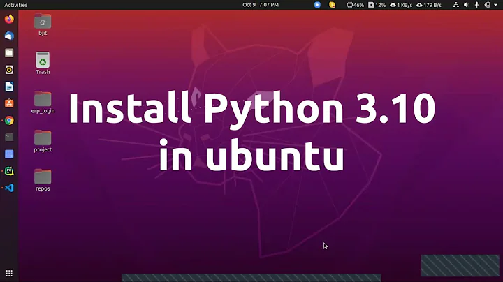 Install Python 3.10 in Ubuntu 20.04 LTS / Linux
