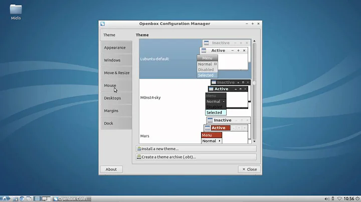 Lubuntu Screencast: Focus follows mouse