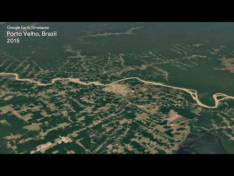 Google Earth Timelapse: Porto Velho, Brazil - Google Earth Timelapse: Porto Velho, Brazil