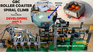 LEGO GBC Roller Coaster: Spiral Climb - Developing part II