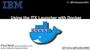 Using the ITX Launcher with Docker