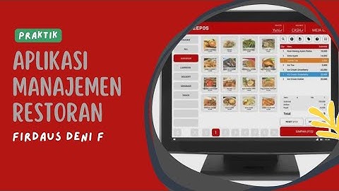 Tugas 3 Pemrograman Berbasis Desktop UT | Aplikasi Manajemen Restoran