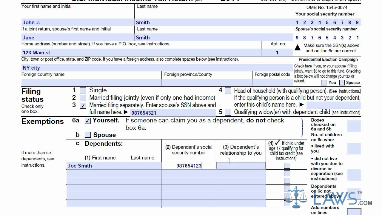 exemptions tax limit Instructions  2013 1040 Image  form 1040a collections