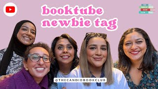 Booktube Newbie Tag | The Candid Book Club