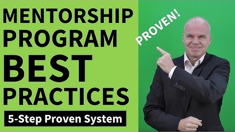 Mentorship Program Best Practices