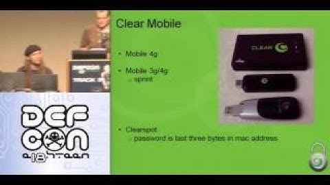 DEF CON 18 Hacking Conference Presentation By Pierce Goldy aSmig and sanitybit WiMAX Hacki