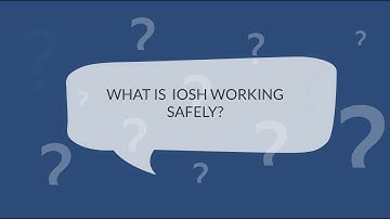 What is IOSH Working Safely?
