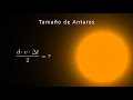 Con este método se midió el tamaño Antares | Tamaño de las estrellas