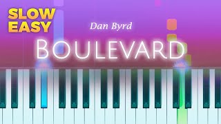 Dan Byrd - Boulevard - EASY Piano TUTORIAL by Piano Fun Play