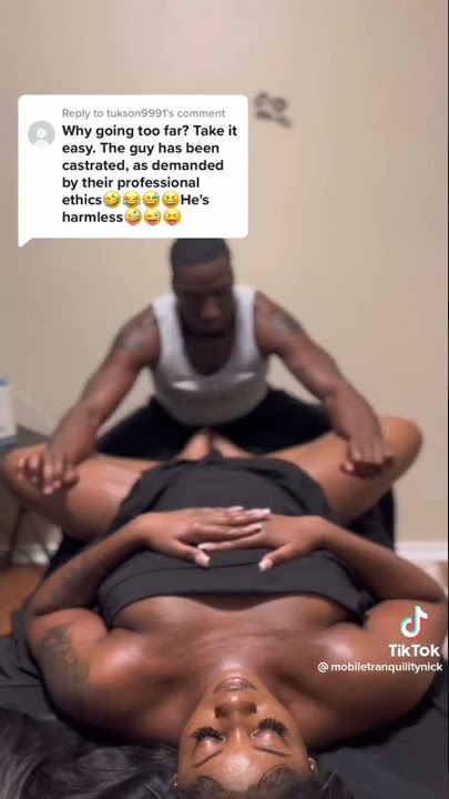 The deep massage with a happy ending 🤪🤪 . Check my bio for full video link .