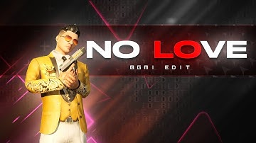 NO LOVE 💔 - Bgmi Velocity Edit | Best Edit ever | @SajidGamingYT @SiddhaGaming | DEMIGOD