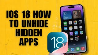 iOS 18 How To Unhide Hidden Apps - Step by Step✅