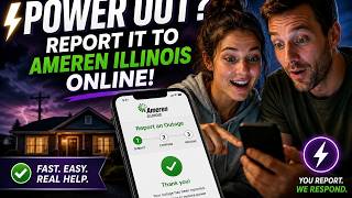 How to report an outage with Ameren Illinois online