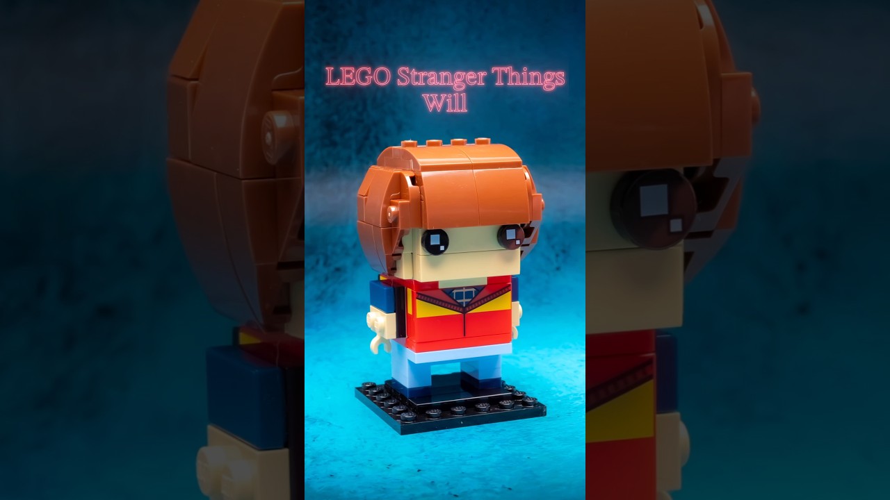 New Stranger Things LEGO 40801 – Will Byers BrickHeadz Speed Build 🔥
