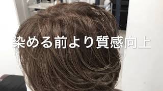 モモンガトリートメント： モモンガ カラートリートメント　美容室施術例14