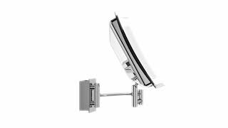 WS 84 Touch Magnifying Makeup Mirror by WS Bath Collections