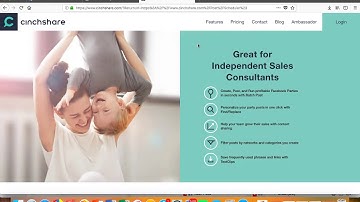 FB Party Training #6:  What is CinchShare and Why do I need it?