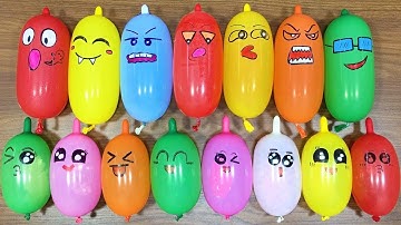 Making Slime With Giant Balloons - Only Popping Compilation