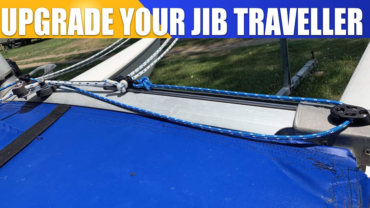 Fitting an adjustable jib traveller system to your Hobie 16