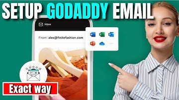 How to setup godaddy email on phone
