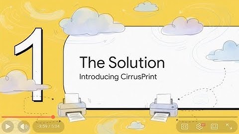Explaining CirrusPrint