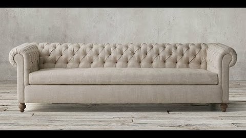 Tutorials 3ds max Modeling Chesterfield Sofa in 3ds max