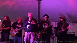 John Sinclair w The Blues Scholars - s5 - "Spoken Word to Blues Music" at John's 75th Birthday Bash