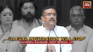 Bengal CM Suvendu Adhikari Clears Border Fence Land In 45 Days Amid Radical Protests In Bangladesh
