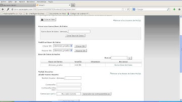 Cómo crear una base de datos MySQL desde el cpanel