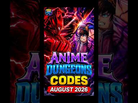 🔥 NEW Anime Dungeons Codes (August 2026) | Free Rewards #roblox #codes