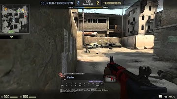 Sick CSGO M4A4 Ace (4 Headshots In A Row)