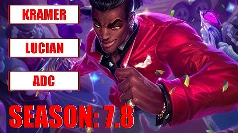 Afreeca Freecs Kramer Play Lucian ADC Challenger Korean Pro Replay