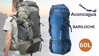 Aconcagua アコンカグア Bariloche 60L 登山 リュックサック, アウトドア