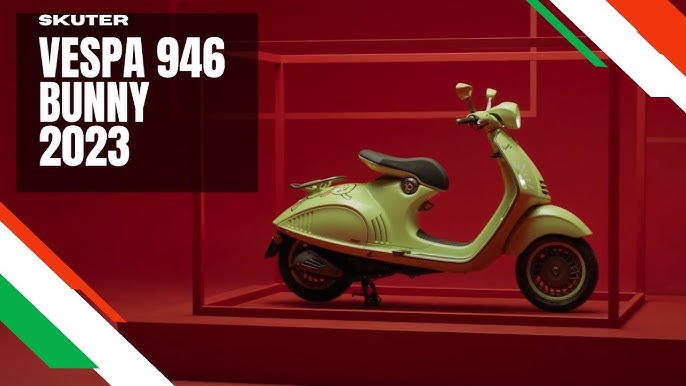 Vespa 946 Bunny Edition Scooter First Look