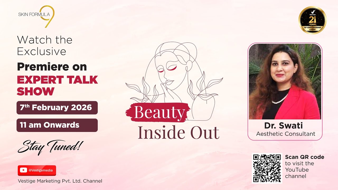 Exclusive expert talk Show with Dr Swati & Deepesh Verma on improving hair and skin health.