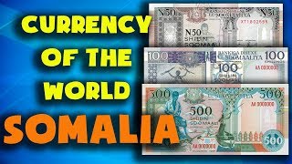 Currency of the world - Somalia. Somali shilling. Exchange rates Somalia.Somali banknotes and coins