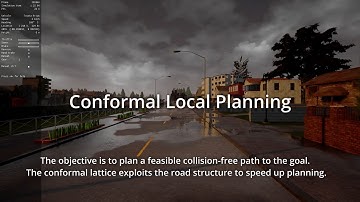 Conformal Lattice Planner for Maxim (Self-Driving car)