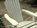 Big Daddy Adirondack Chair with Pull Out Ottoman White - Product Review Video Big Daddy Adirondack Chair with Pull Out Ottoman White - Product Review Video
