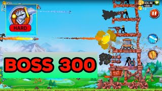 The Catapult 2 || Hard Mode || Season 4 || Boss 300 😱