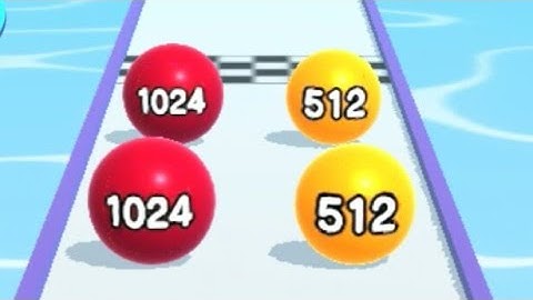 Ball run 2048 gaming level 140-142