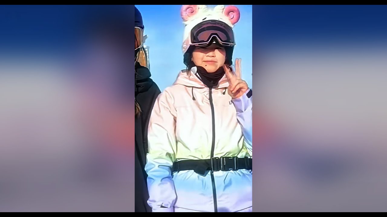 全紅嬋終圓兒時夢想！ 滑雪不斷摔倒直呼好玩，教練如保鏢貼身保護#全紅嬋#全紅嬋滑雪