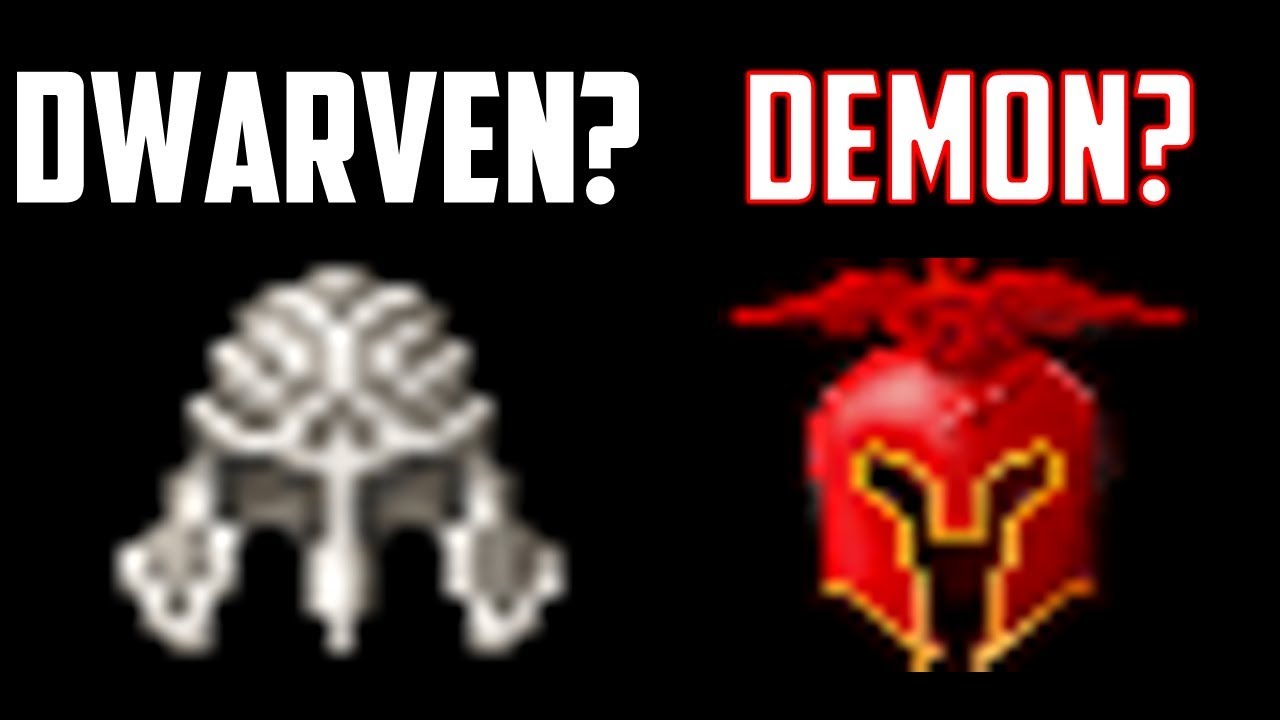 Is Dwarven Helmet better than Demon Helmet? : r/TibiaMMO