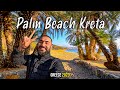 Crete Greece, Vai beach/palm beach, a fast tour in 4k, Kreta 2023